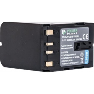 Акумулятор для фотокамери PowerPlant JVC BN-V428 3600mAh (DV00DV1086)