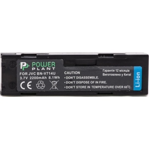 Акумулятор для фотокамери PowerPlant JVC BN-V714U 2200mAh (DV00DV1353)