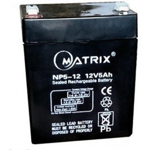 Акумулятор для ДБЖ Matrix NP5-12