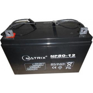 Акумулятор для ДБЖ Matrix 12V 80AH (NP80-12)