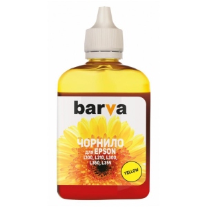 Чорнило BARVA Epson L100/L210/L300/L350/L355 90г (T6644) YELLOW (L100-404)