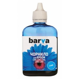 Чорнило BARVA Epson L100/L210/L300/L350/L355 90г (T6642) CYAN (L100-400)