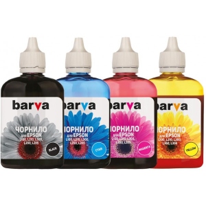 Чорнило BARVA Epson L100/L210/L300/L350/L355 B/C/M/Y 4х90 г (E-L100-090-MP) інтернет-магазин