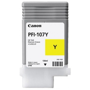 Картридж для струменевих принтерів/БФП Canon PFI-107 Yellow (6708B001)