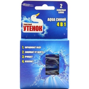Туалетний блок SC Johnson Аква 4 в 1 Синій запаска (5000204739039) продаж