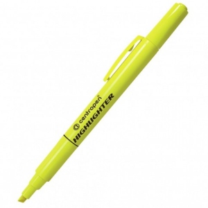Маркер Centropen Fax 8722 1-4 мм Yellow (8722/05)