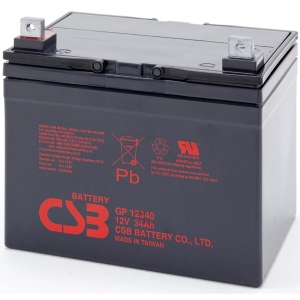 Акумулятор для ДБЖ CSB 12V 34AH (GP12340)