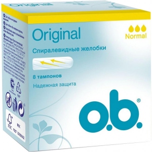 Тампони гігієнічні o.b. Original Normal 8 шт. (3574660089202)