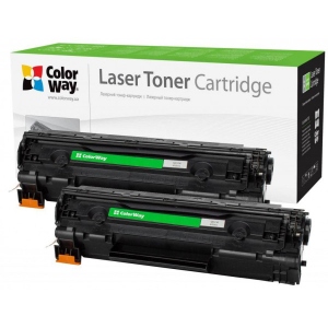 Картриджі для лазерних принтерів Colorway HP LJ P1005 (CB435AF/CB436A/CE285A)Can.712/725 Dual Pack (CW-H435/436FM)