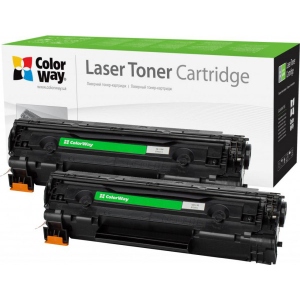 Картридж для лазерних принтерів/БФП Colorway for HP LJ Pro M125nw/M127fn/M127fw (CF283AF DUAL PACK) (CW-H283FM)