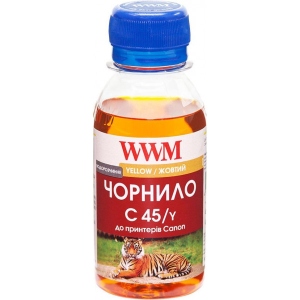 Чорнило WWM Canon CL-441/CL-446/CLI-451Y 100г Yellow Water-soluble (C45/Y-2)