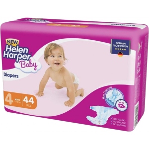Одноразові підгузки Helen Harper Baby New Maxi 7-18 кг 44 шт. (5411416030690)