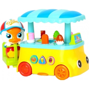 Інтерактивна іграшка пластикова Huile Toys Візок з морозивом (6101)
