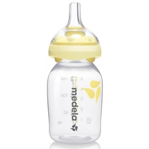 Пляшка для годування Medela з системою годування Кальмі 150 мл (008.0130)