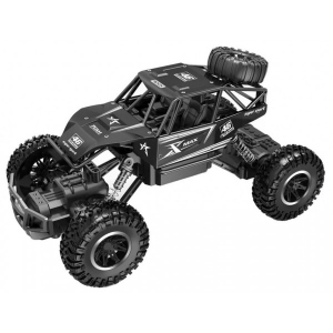 Радіокерована машинка 1:20 Sulong Toys Off-Road Crawler – Rock Sport (черный, аккум. 3,6V, метал. корпус) (SL-110AB) дешево