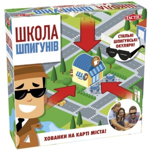 Настільна гра стратегічна (8+) Tactic Школа шпигунів, укр. (56263)