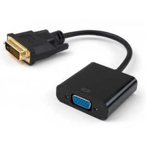 асортимент Перехідник Vinga DVI 24+1 M to VGA F 1080p (VCPDVI241VGA)