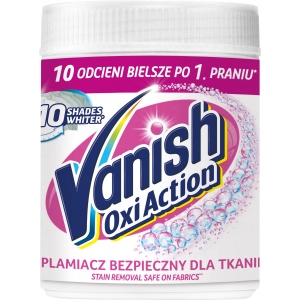 Засіб для видалення плям Vanish Oxi Action White, 470 г