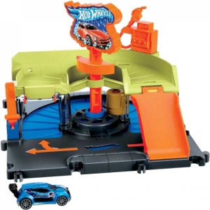 Ігровий набір Hot Wheels "Швидкісна автомийка" (HDR27)