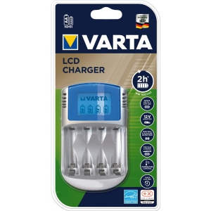 З/пристрій для акумуляторів AA/AAA Varta LCD Charger (57070201401)