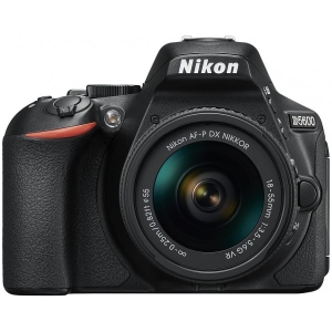Уцінка - Фотокамера зеркальная Nikon D5600 Kit AF-P 18-55mm VR (VBA500K001)