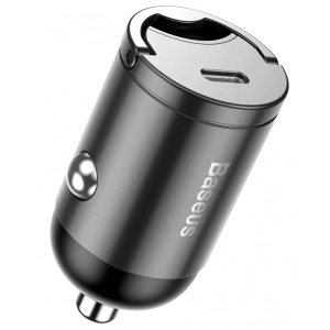 Автомобільний зарядний пристрій Baseus Tiny Star Mini PPS Car Charge Type-C Port 30 W Gray (VCHX-B0G)