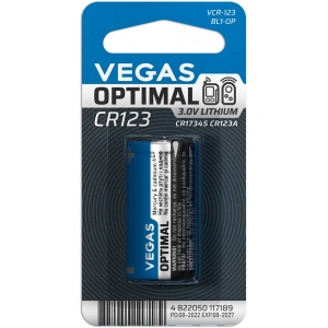 Батарейка Vegas VCR-123BL1-OP