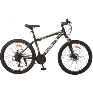 Двоколісний велосипед Forte Braves МТВ 26"/15" Black/Green
