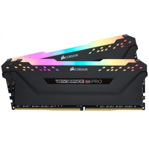 Память DDR Corsair DDR4 2x32GB/3200 Vengeance RGB PRO Black (CMW64GX4M2E3200C16)