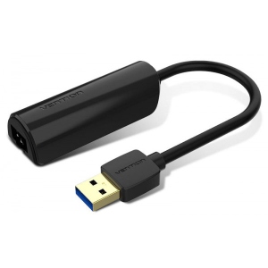 Перехідник USB-RJ-45 Vention USB 2.0 - RJ45 Black (CEGBB)