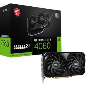 Відеокарта MSI GeForce RTX 4060 VENTUS 2X BLACK 8G OC