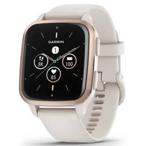 Смарт-годинник Garmin Venu Sq 2 Ivory/Peach Gold (010-02700-11)