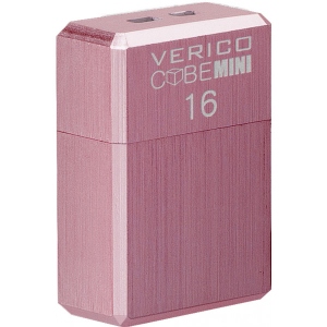 Флеш USB Verico MiniCube 16 GB Pink (1MCOV-M7PKG3-NN)