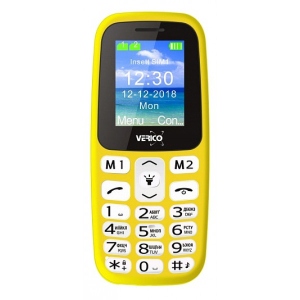 Мобільний телефон Verico Classic A183 Yellow