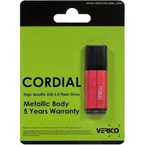 Флеш USB Verico Cordial 32 GB Red (1UDOV-MFRD33-NN)
