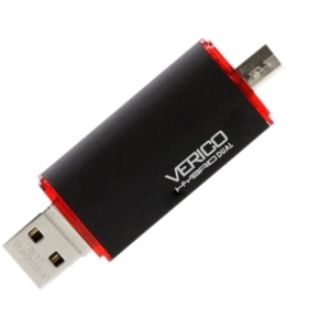 Флеш USB Verico Hybrid 32 GB Dual (1UDOV-MKBK33-NN)