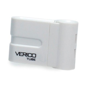 Флеш USB Verico Tube 4Gb White (1UDOV-P8WE43-NN)