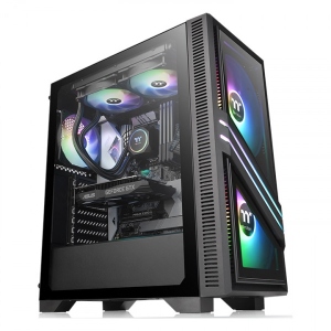Корпус Thermaltake Versa T35 TG RGB Black Tempered Glass (CA-1R7-00M1WN-00)