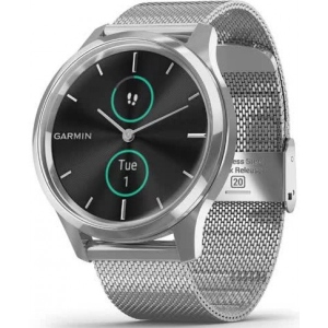 Смарт-годинник Garmin vivomove Luxe S/E EU Silver (010-02241-23)