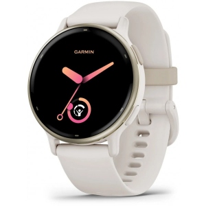 Смарт-годинник Garmin vivoactive 5 Ivory/Cream Gold (010-02862-11)