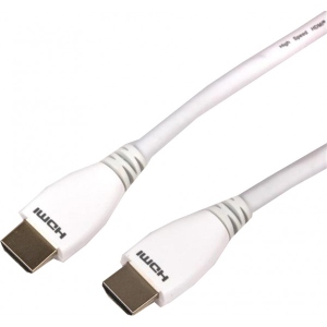 Кабель HDMI Viewcon VD161 HDMI-HDMI M/M v1.4 1m White (VD 161-1м) ціни