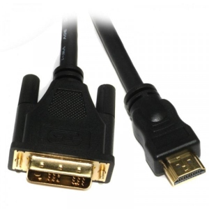 Кабель HDMI - DVI Viewcon VD 066 HDMI-DVI (18+1) M/M 5m (VD 066-5м)