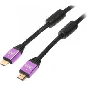 Кабель HDMI Viewcon HDMI-HDMI, M/M, v1.4, ферити, 5м блистер (VC-HDMI-510-5m) в Києві