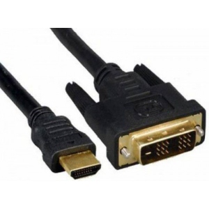асортимент Кабель HDMI - DVI Viewcon HDMI M - DVI 18+1 pin M 2m Blister (VD 066-2м)
