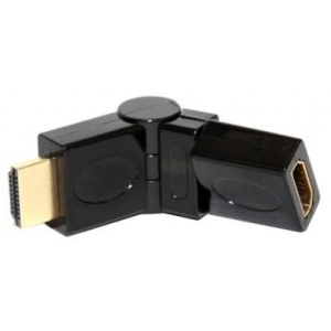 Перехідник HDMI Viewcon HDMI - HDMI AM/AF Black (VD040)