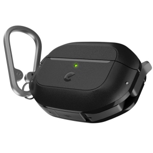 Чохол для навушників KeyBudz for AirPods Pro 2 Element Series Waterproof Carbon Black (APP2_S7_CBK)