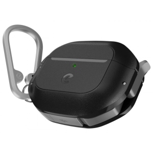 Чохол для навушників KeyBudz for Apple AirPods 3 Element Series Waterproof Carbon Black (AP3_S6_CBK)