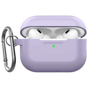 Чохол для навушників KeyBudz for AirPods Pro 2 Elevate Series Keychain Lavender (APP2_S8_LVD)
