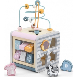 Бізіборд-куб Viga Toys PolarB 5 в 1 (44030)