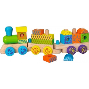 Базовий ігровий транспорт для малюка Viga Toys Кубики (50572)